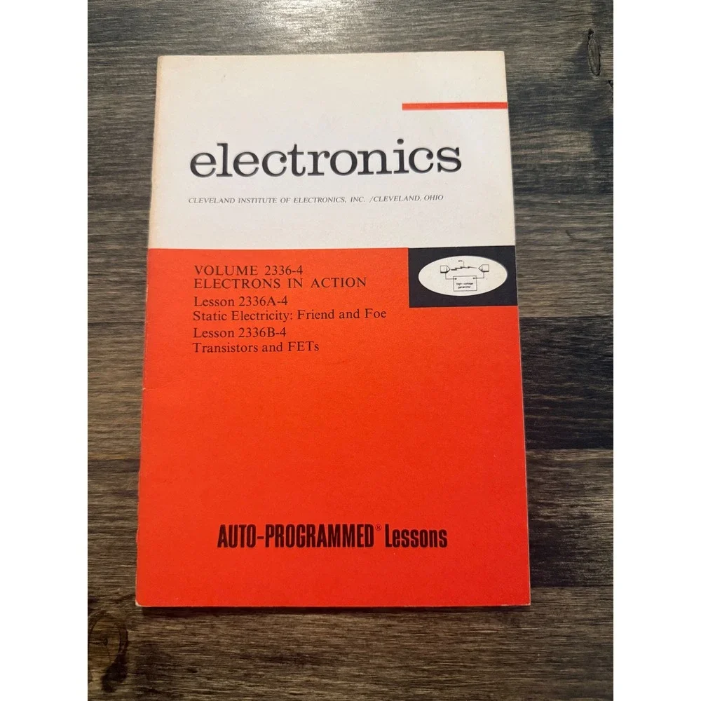 Cleveland Institute of Electronics Booklet Electrons in Action 2336-4